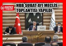 HBB ŞUBAT AYI MECLİS TOPLANTISI YAPILDI