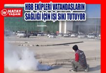 HBB EKİPLERİ VATANDAŞLARIN SAĞLIĞI İÇİN İŞİ SIKI TUTUYOR