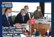 Suriye Görev Gücü Koordinasyon Toplantısı Yapıldı