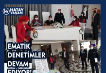 EMATİK DENETİMLER DEVAM EDİYOR!