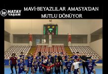 MAVİ-BEYAZLILAR AMASYA’DAN MUTLU DÖNÜYOR
