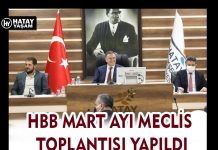 HBB MART AYI MECLİS TOPLANTISI YAPILDI