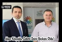 Alper Kılıçoğlu, Zabıta Daire Başkanı Oldu!