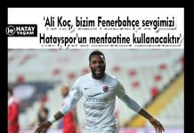 ‘Ali Koç, bizim Fenerbahçe sevgimizi Hatayspor’un menfaatine kullanacaktır’