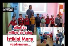 Allah bu millete bir daha İstiklal Marşı yazdırmasın…