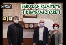 BARO’DAN PALMİYE’YE TIP BAYRAMI ZİYARETİ