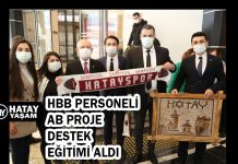 HBB PERSONELİ AB PROJE DESTEK EĞİTİMİ ALDI