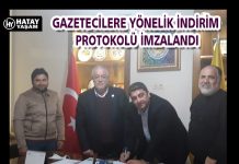 GAZETECİLERE YÖNELİK İNDİRİM PROTOKOLÜ İMZALANDI