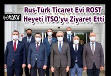 Rus-Türk Ticaret Evi ROST Heyeti İTSO’yu Ziyaret Etti