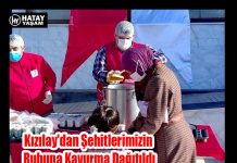 Kızılay’dan Şehitlerimizin Ruhuna Kavurma Dağıtıldı