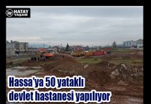 Hassa’ya 50 yataklı devlet hastanesi yapılıyor