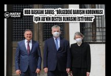 HBB BAŞKANI SAVAŞ: “BÖLGEDEKİ BARIŞIN KORUNMASI İÇİN AB’NİN DESTEK OLMASINI İSTİYORUZ”