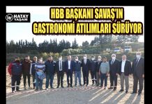HBB BAŞKANI SAVAŞ’IN GASTRONOMİ ATILIMLARI SÜRÜYOR