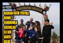 BAŞKAN FATİH TOSYALI,DOWN SENDROMLU ÇOCUKLAR İLE BİR ARAYA GELDİ