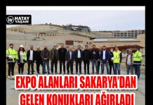 EXPO ALANLARI SAKARYA’DAN GELEN KONUKLARI AĞIRLADI