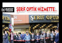 ŞERİF OPTİK HİZMETTE..