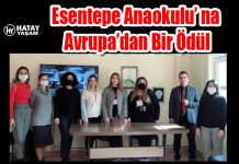 Esentepe Anaokulu’ na Avrupa’dan Bir Ödül
