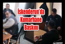 İskenderun’da Kumarhane Baskını