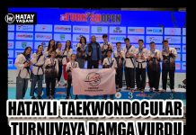 HATAYLI TAEKWONDOCULAR TURNUVAYA DAMGA VURDU