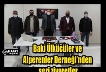 Baki Ülkücüler ve Alperenler Derneği’nden seri ziyaretler