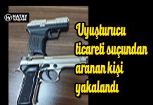 Uyuşturucu ticareti suçundan aranan kişi yakalandı