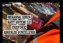 MEKÂNSAL ADRES KAYIT SİSTEMİ İLE ERZİN’DEKİ ADRESLER GÜNCELLENDİ