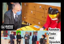 Kaymakam Yönden Minik Öğrencilerle Buluştu