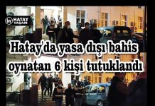 Hatay’da yasa dışı bahis oynatan 6 kişi tutuklandı