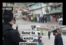 Hatay’da asayiş uygulaması