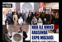 HBB İLE HMKÜ ARASINDA EXPO MOZAİĞİ İMZALARI ATILDI