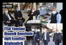 İTSO Yönetimi Dinamik Denetimle ilgili Esnafları Bilgilendirdi