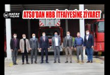 ATSO’DAN HBB İTFAİYESİNE ZİYARET