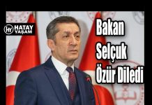 Bakan Selçuk Özür Diledi