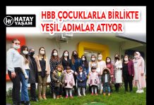HBB ÇOCUKLARLA BİRLİKTE YEŞİL ADIMLAR ATIYOR