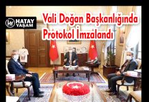 Vali Doğan Başkanlığında Protokol İmzalandı