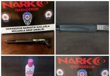 İskenderun’da Sentetik Uyuşturucu Operasyonu