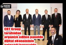 CRT Group tarafından organize edilen panelde dijital ekonominin geleceği konuşuldu