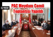 PAC Meydanı Camii Toplantısı Yapıldı