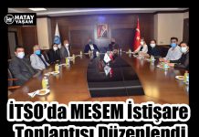 İTSO’da MESEM İstişare Toplantısı Düzenlendi
