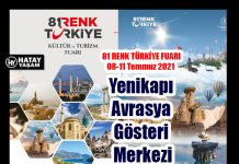 81 RENK TÜRKİYE FUARI 08-11 Temmuz 2021 Yenikapı Avrasya Gösteri Merkezi