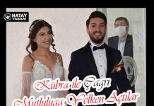 Kübra ile Çağrı Mutluluğa Yelken Açtılar