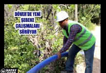 DÖVER’DE YENİ ŞEBEKE ÇALIŞMALARI SÜRÜYOR