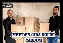 MHP’DEN GIDA KOLİSİ YARDIMI