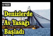 Denizlerde Av Yasağı Başladı