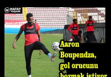 Aaron Boupendza, gol orucunu bozmak istiyor