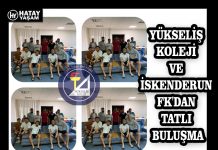 YÜKSELİŞ KOLEJİ VE İSKENDERUN FK’DAN TATLI BULUŞMA