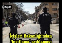 İçişleri Bakanlığı’ndan ‘kısıtlama’ açıklaması