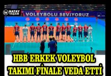 HBB ERKEK VOLEYBOL TAKIMI FİNALE VEDA ETTİ