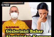 Gözlerinizi Bahar Alerjisinden Koruyun