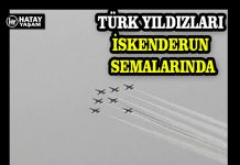 TÜRK YILDIZLARI İSKENDERUN SEMALARINDA
